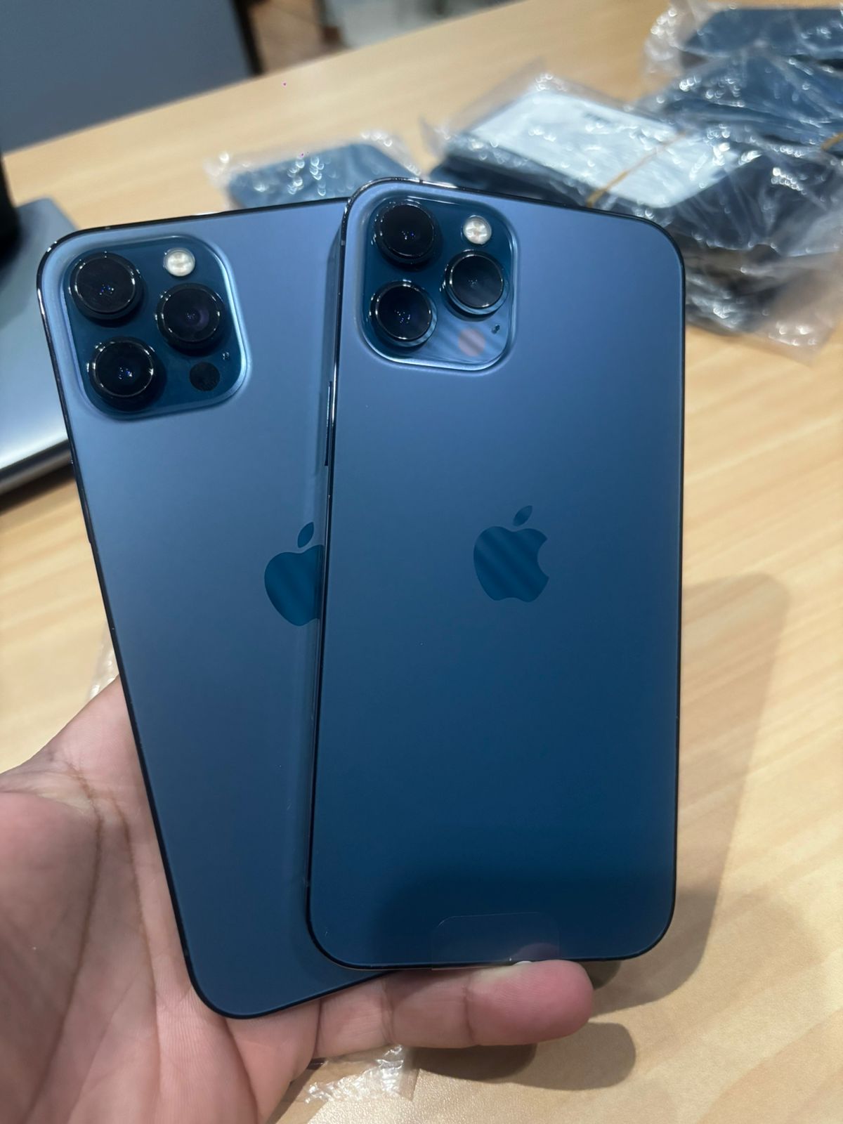 iPhone 12 Pro Pacific Blue inventory